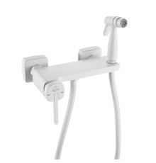 Гигиенический душ со смесителем Rose R315C, белый