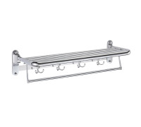 Полка для полотенец Savol S-004099, хром