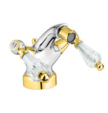 Смеситель для биде Fiore GIOIELLI (SWAROVSKI®) 08CO0632, хром/золото