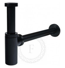 Сифон для раковины FILARETE FL70BL, черный