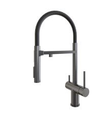 Смеситель для кухни Grandex Aqua Choice-S 9020153, графит