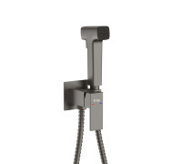 Гигиенический душ со смесителем FRAP F7591-29, оружейная сталь