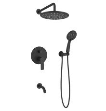Душевая система ESKO Singapore black 7in1 SB