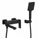 Смеситель для ванны FRAP F3291-6, черный