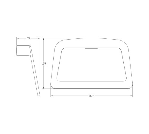 Кольцо для полотенец BELZ B90804, брашированное золото