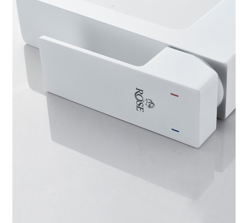 Смеситель для раковины Rose R1801C-1, белый