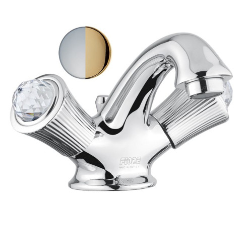 Смеситель для раковины Fiore VENERE SKY (SWAROVSKI®) 13CO0622, хром/золото