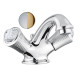 Смеситель для раковины Fiore VENERE SKY (SWAROVSKI®) 13CO0622, хром/золото