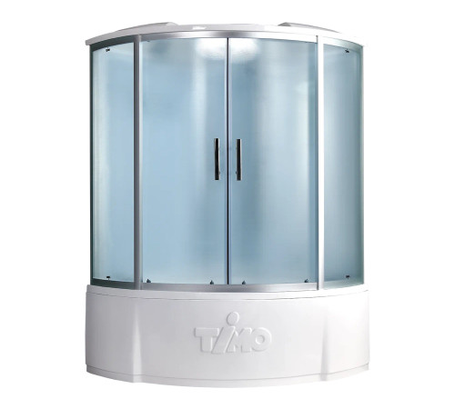 Душевая кабина (душевой бокс) Timo Standart Silver F T-6625SF, 125x125x220