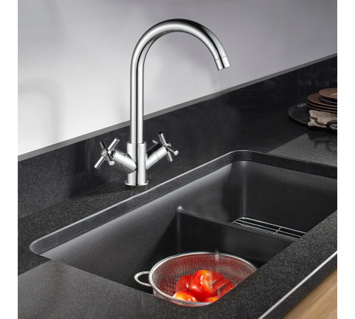Смеситель для кухни WesnaArt KOMETA, KOM17-110, хром