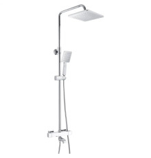 Душевая система с термостатом Rose R3536, хром