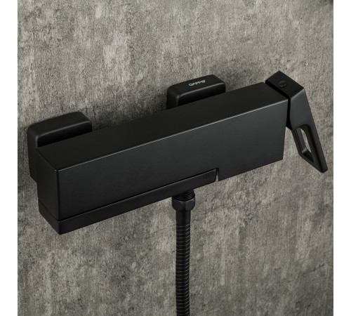 Смеситель для ванны GAPPO G3217-6, черный