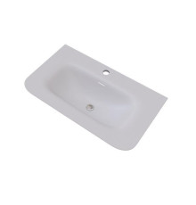 Раковина встраиваемая Knotlor ЦВЕТЕНИЕ FWB310800WY, матовый белый, 80 см