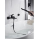 Смеситель для ванны Knotlor KN-22/BL, черный