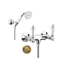 Смеситель для душа Fiore GIOIELLI (SWAROVSKI®) 08ZZ0602, бронза