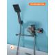 Смеситель для ванны Prohanss P62.22.09, графит