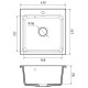 Кухонная мойка GranFest SMART 430, белый