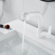 Смеситель для раковины многофункциональный Raffine F291C, белый