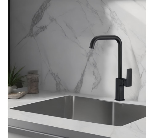Смеситель для кухни WesnaArt NARCIS NAR06-150BL-25432, черный