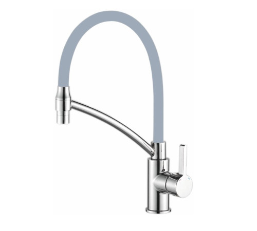 Смеситель для кухни Haiba HB73643-3, серый