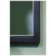 Зеркало Silver Mirrors Basis 500х1500 (металлическая рама, цвет черный)
