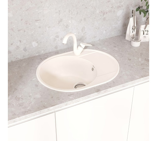 Кухонная мойка Maretti Kitchen KT610-WH, белый