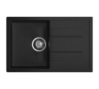 Кухонная мойка GranFest QUADRO 780L, черный