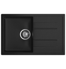 Кухонная мойка GranFest QUADRO 780L, черный