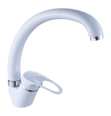 Смеситель для кухни Cron CN4113-8, белый