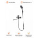 Смеситель для ванны Prohanss P60.22.09, графит
