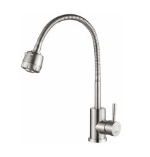 Смеситель для кухни Haiba HB73304, сталь