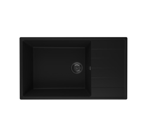 Кухонная мойка Ulgran Quartz Prima 860-07, уголь