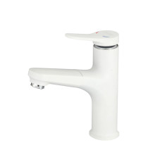 Смеситель для раковины D-Lin D158367-C, белый