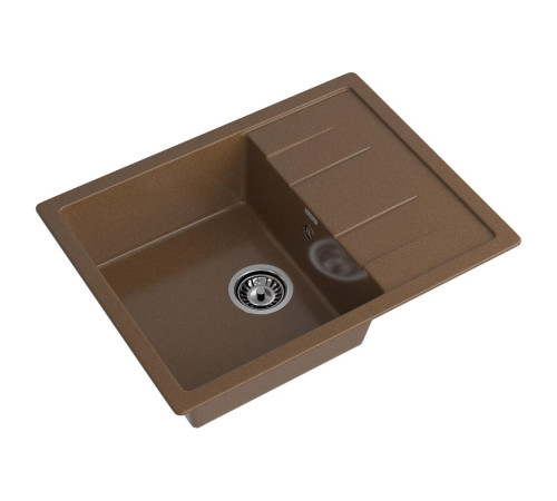 Кухонная мойка GranFest QUADRO 650L, терракот
