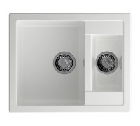 Кухонная мойка GranFest QUADRO 610K, иней