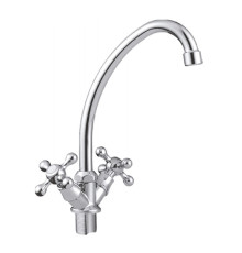 Смеситель для кухни Cron CN4008-2, хром