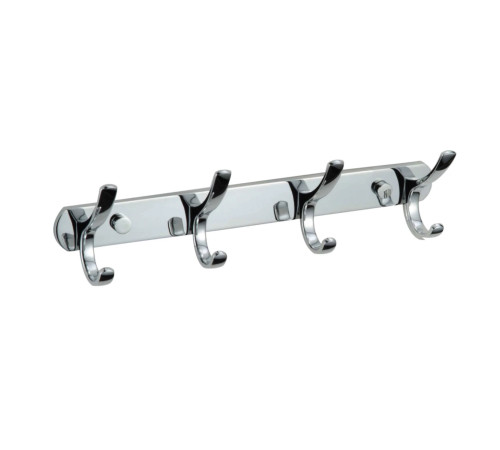 Планка с крючками Savol S-004254, хром