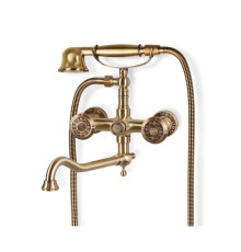 Смеситель для ванны Bronze de Luxe ROYAL 10119D, бронза