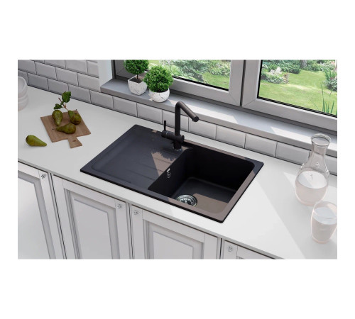 Кухонная мойка Ulgran Quartz Gerda 780-08, космос
