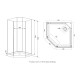 Душевая кабина Timo Premium ILMA ILMA709, 90x90x222