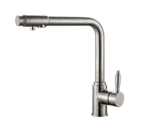 Смеситель для кухни Haiba HB70301, сталь