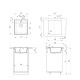 Кухонная мойка Ulgran Quartz Forte 460-10, песок
