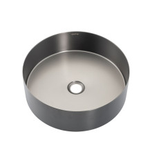 Раковина чаша GAPPO (40 см) GX101-9, оружейная сталь