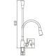 Смеситель для кухни Savol S-3002WM, белый