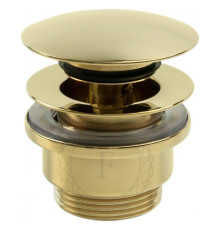Донный клапан для раковины FILARETE FL75GO, золото