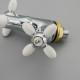 Смеситель для кухни с гибким изливом FRUD R44127-7, хром/белый