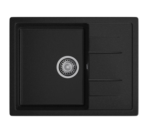 Кухонная мойка GranFest QUADRO 650L, черный