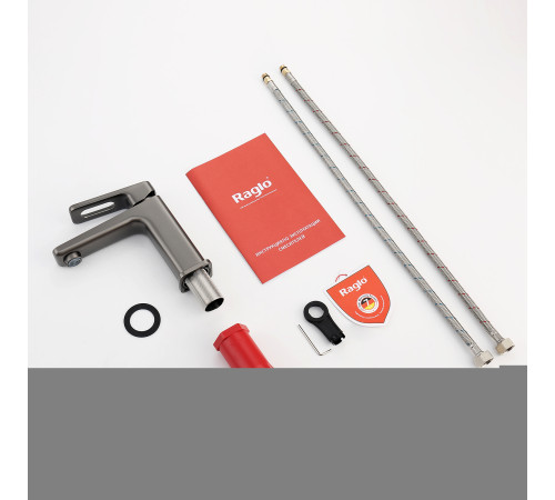 Смеситель для раковины Raglo R51.10.09, графит