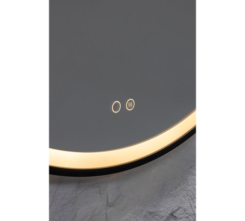 Зеркало Silver Mirrors Делуна/Deluna D700 2.2 (TX, алюм. профиль, цвет черный,подогрев, сенсорный выключатель)