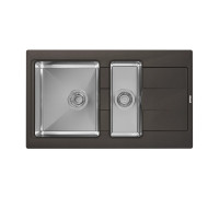 Кухонная мойка Florentina КОМБИ 21.410.D0860.302, антрацит